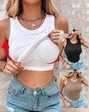 Regata com Sutiã Embutido – Conforto e Sustentação em uma só peça