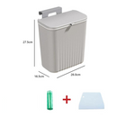 Lixeira Suspensa para Cozinha Compacta 9L- Praticidade, higiene e eficiência no seu dia a dia.