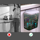 Lixeira Suspensa para Cozinha e Banheiro Compacta 9 Lt