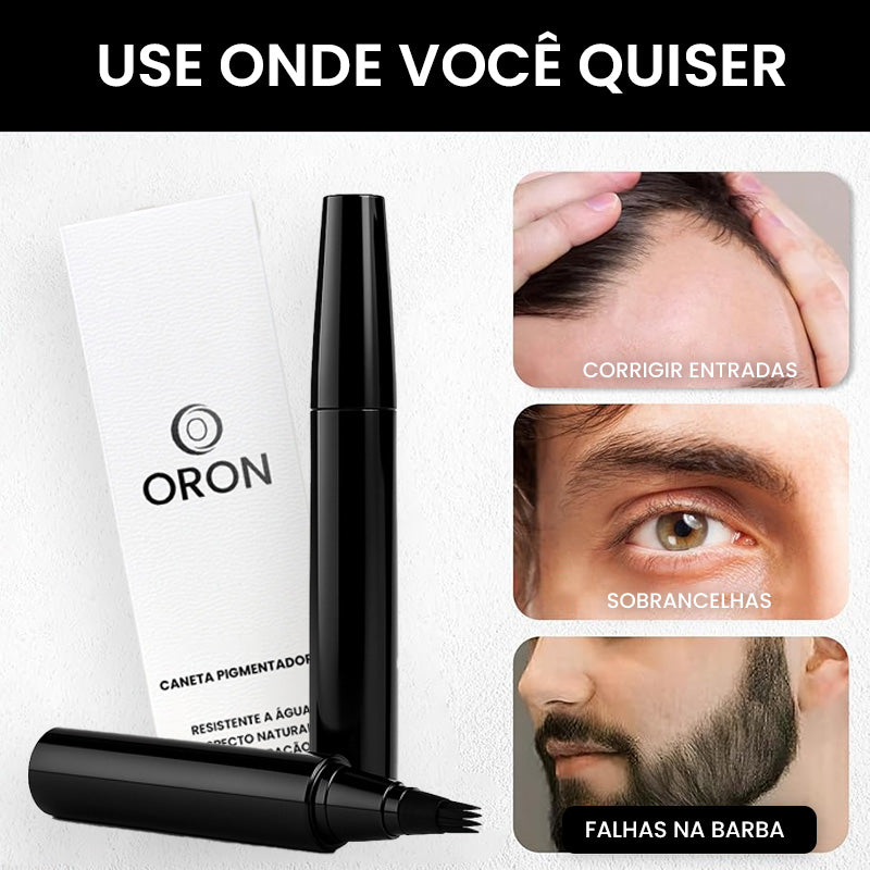 Caneta Pigmentadora Waterproof® Não Invasiva - Compre 1 Leve 2