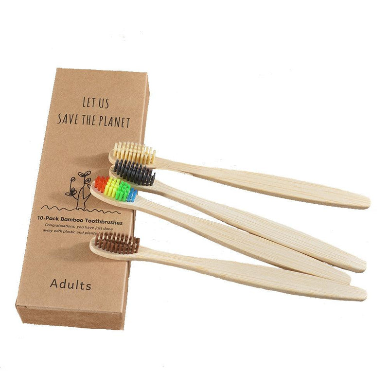 Kit Escovas de Dente Bambu